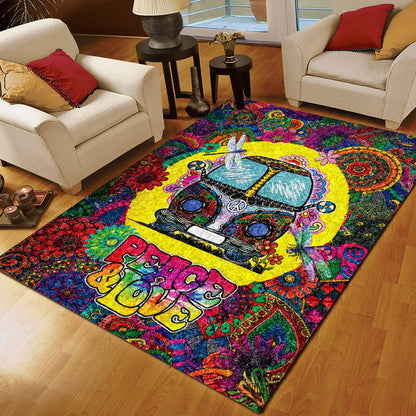 Dragonfly Peace And Love CLA18100207R Rug