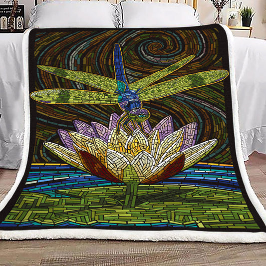 Dragonfly TL1709074TT Sherpa Fleece Blanket