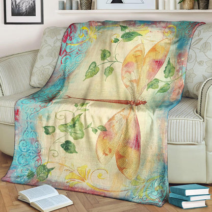 Dragonfly TN0809074TT Sherpa Fleece Blanket
