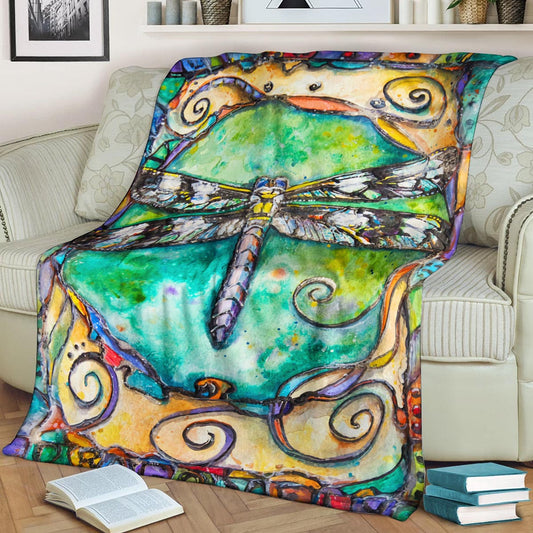 Dragonfly TT0809075TT Sherpa Fleece Blanket