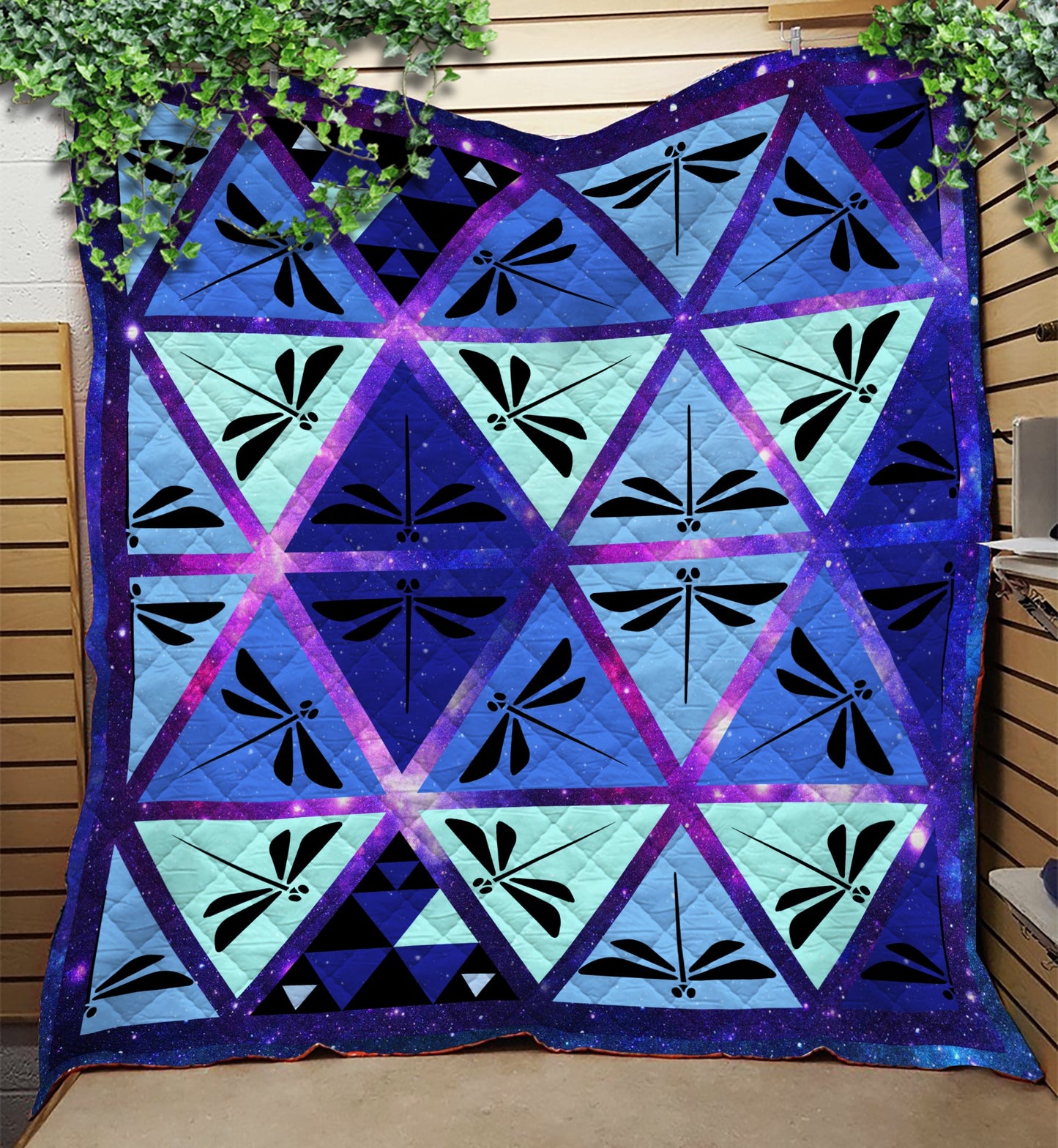 Dragonfly Wings HM021104D Quilt Blanket