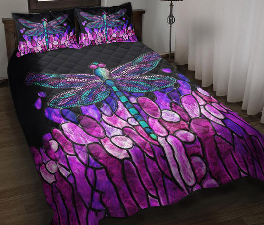 Dragonfly Quilt Bedding Set ND180904