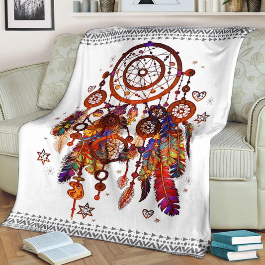 Dream Catcher CLP270823 Sherpa Fleece Blanket