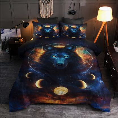 Dream Catcher Moon Eclipse Wolf Galaxy CLA22100248B Bedding Sets