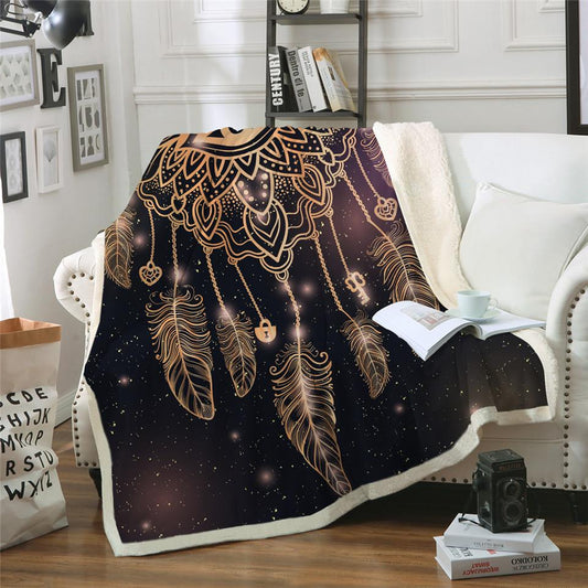Dreamcatcher CL05110189MDF Sherpa Fleece Blanket