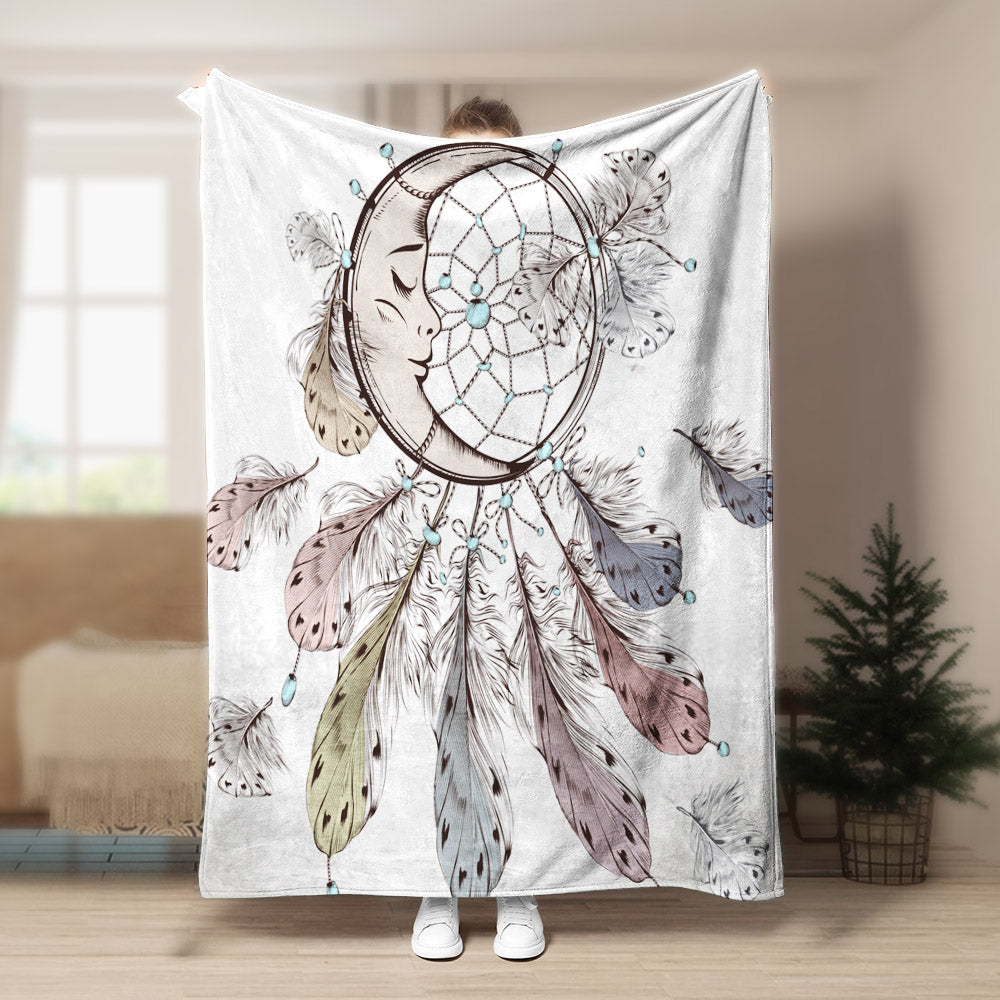 Dreamcatcher CL150826MD Sherpa Fleece Blanket