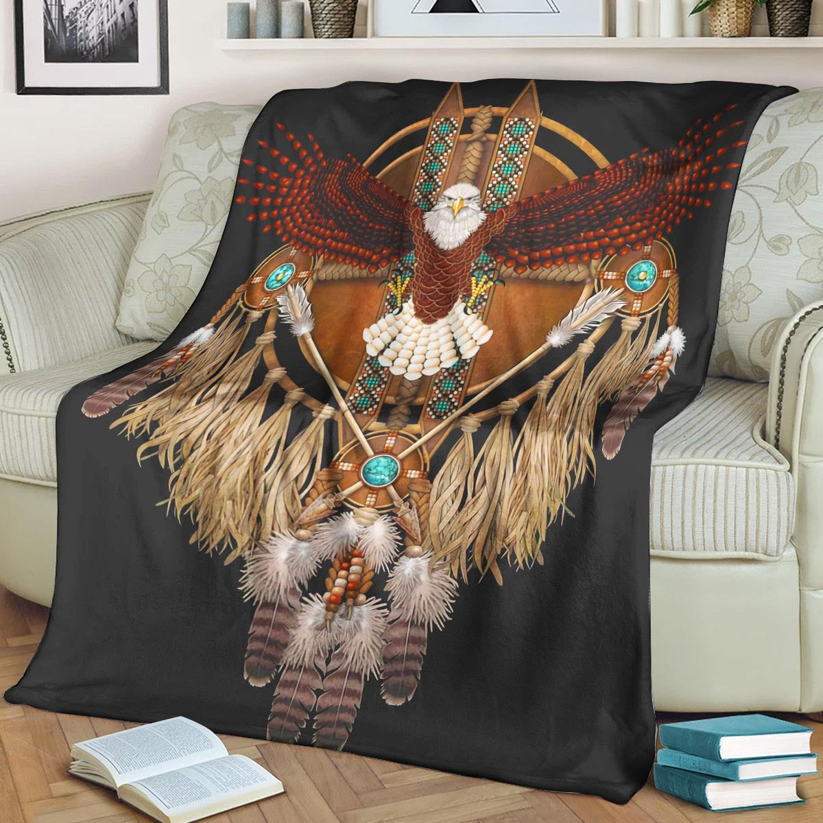 Dreamcatcher DP170832F Sherpa Fleece Blanket