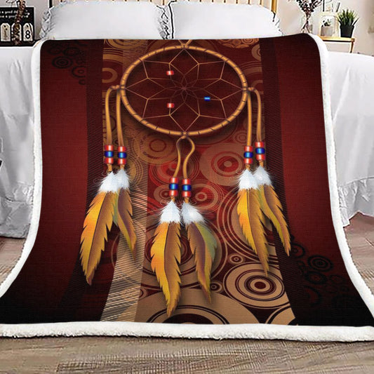 Dreamcatcher HT1909057TT Sherpa Fleece Blanket