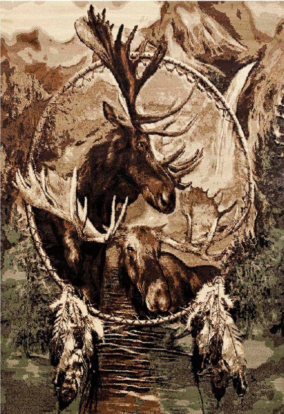 Dreamcatcher Moose CLA0410049R Rug
