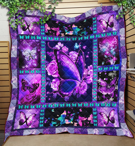 Dreamy Butterfly HM021105D Quilt Blanket