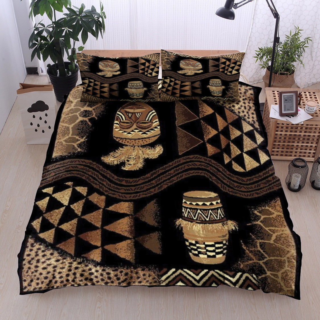 Drums African Tribal HN07100072B Bedding Sets