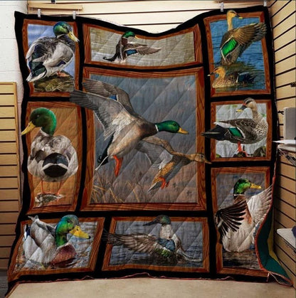 Duck Hunting Take Me There CLA31100773Q Quilt Blanket