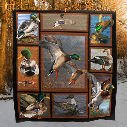 Duck Hunting Take Me There CLA31100773Q Quilt Blanket