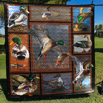 Duck Hunting Take Me There CLA31100773Q Quilt Blanket