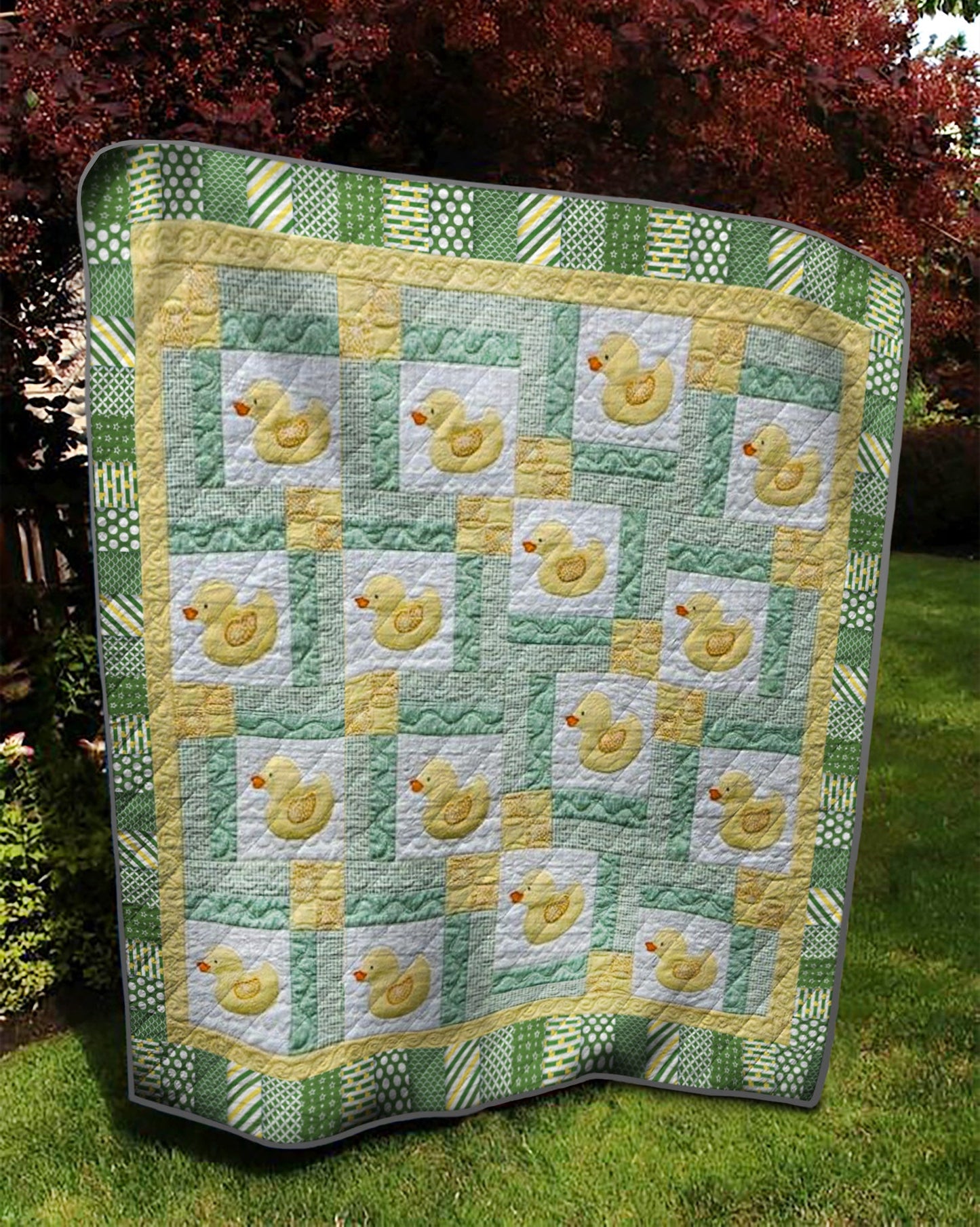 Duck TD22111114 Quilt Blanket