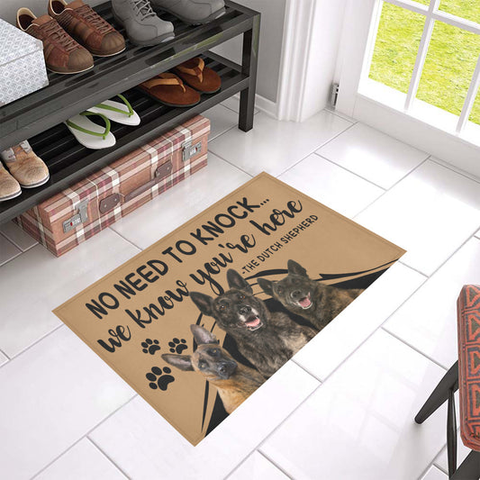 Dutch Shepherd CL09100076MDD Non-slip Door mats