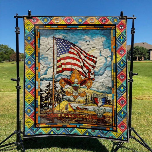 Eagle Scout TD2809434 Quilt Blanket