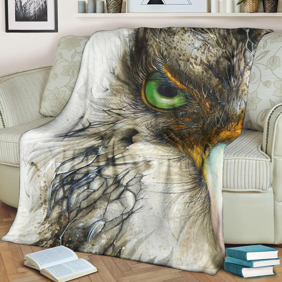 Eagle DP190828F Sherpa Fleece Blanket