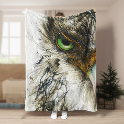 Eagle DP190828F Sherpa Fleece Blanket