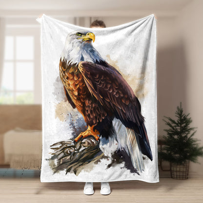 Eagle ML040939F Sherpa Fleece Blanket
