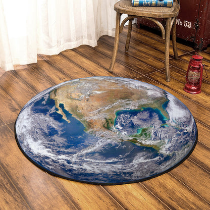 Earth DD240815C Round Area Rug