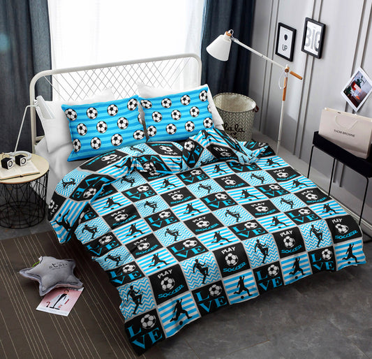 Eat Sleep Play Soccer CLA1410059B Bedding Sets