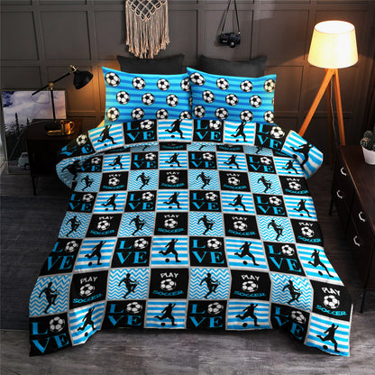 Eat Sleep Play Soccer CLA1410059B Bedding Sets