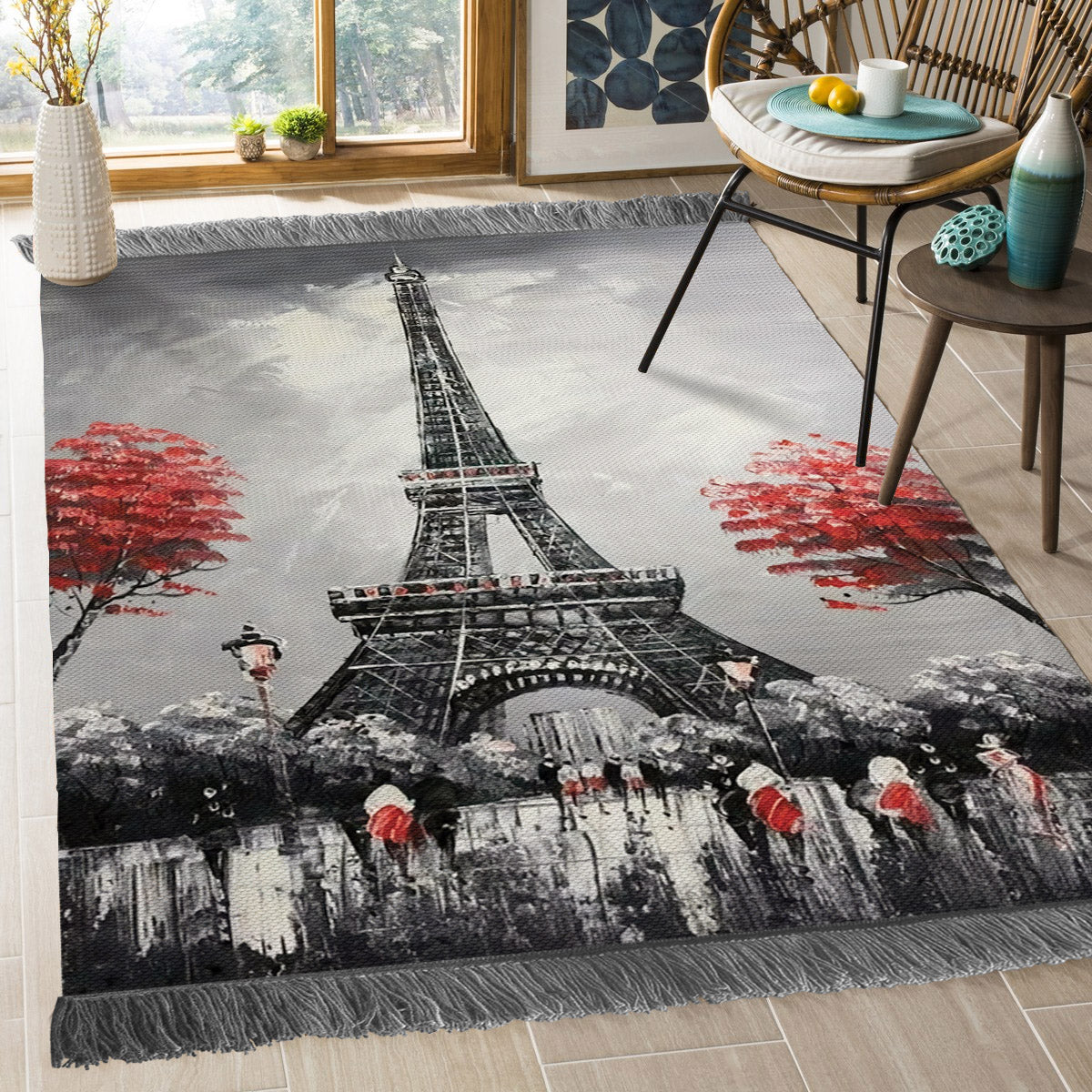 Eiffel Paris VD1610136O Decorative Floor-cloth