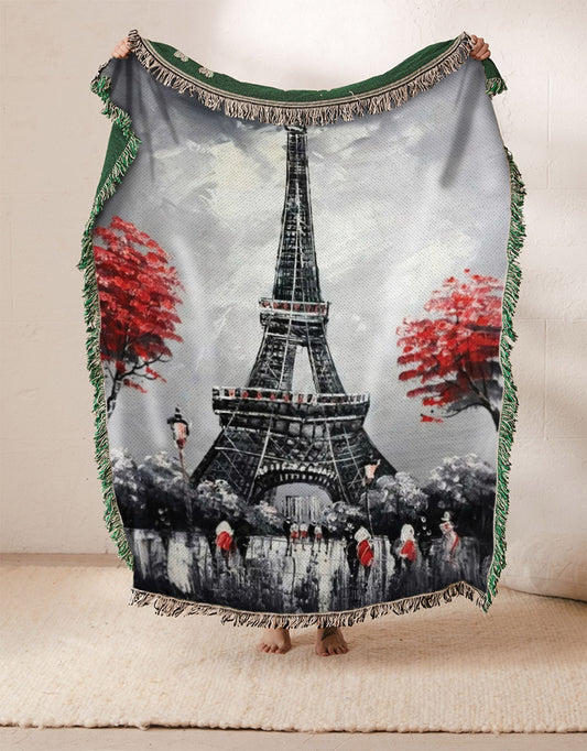 Eiffel Paris VD1610145S Throw Blankets For Sofa