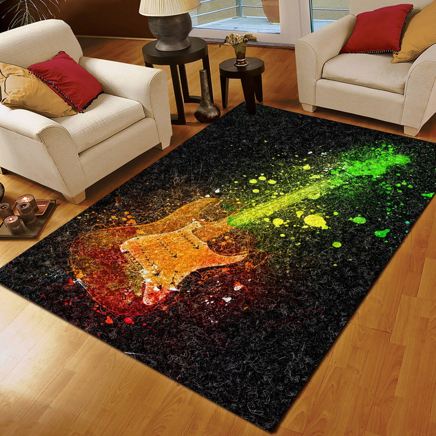 Electric Guitar HT130810TM Rug