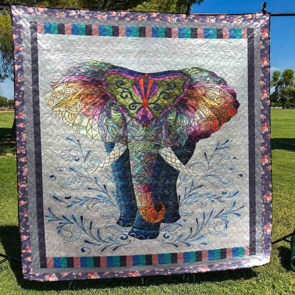 Elephant CL28100639MDQ Quilt Blanket