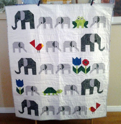 Elephant CLM0910074 Quilt Blanket