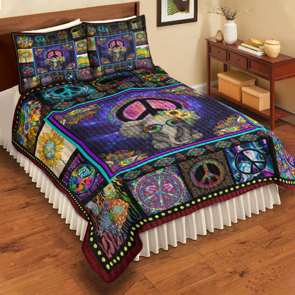 Elephant Hippie Quilt Bed Sheet TL210603QS
