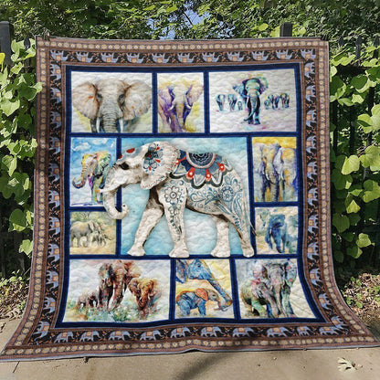 Elephant NN170716 Quilt Blanket