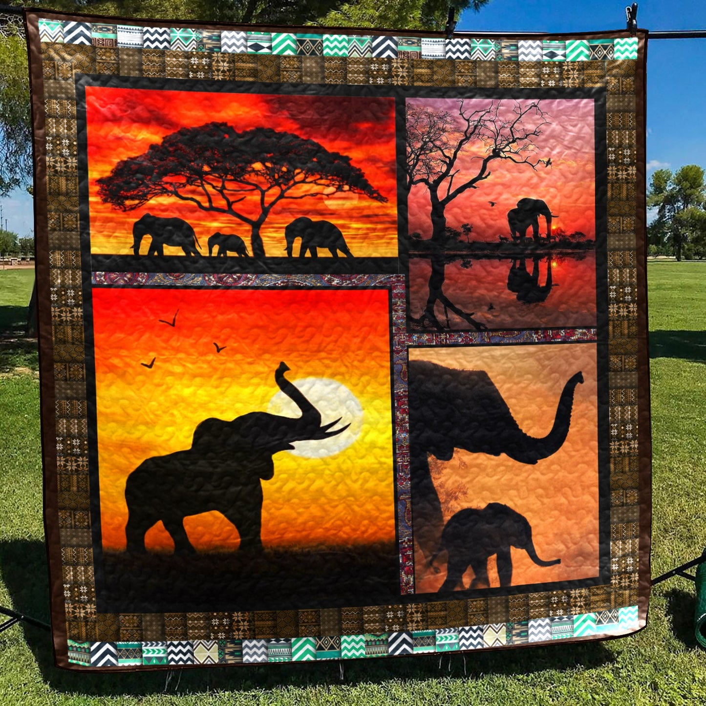 Elephant TD2809449 Quilt Blanket