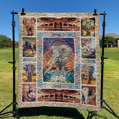 Elephant YH3010136 Quilt Blanket