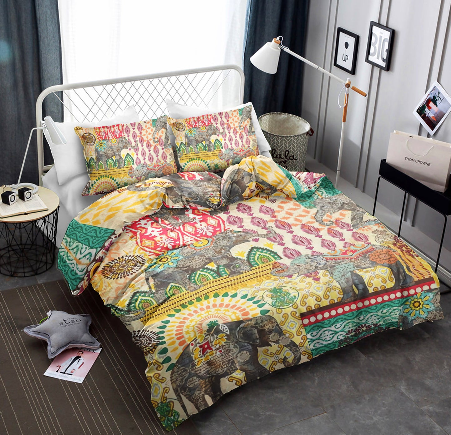 Elephant Mandala TN070935T Bedding Sets