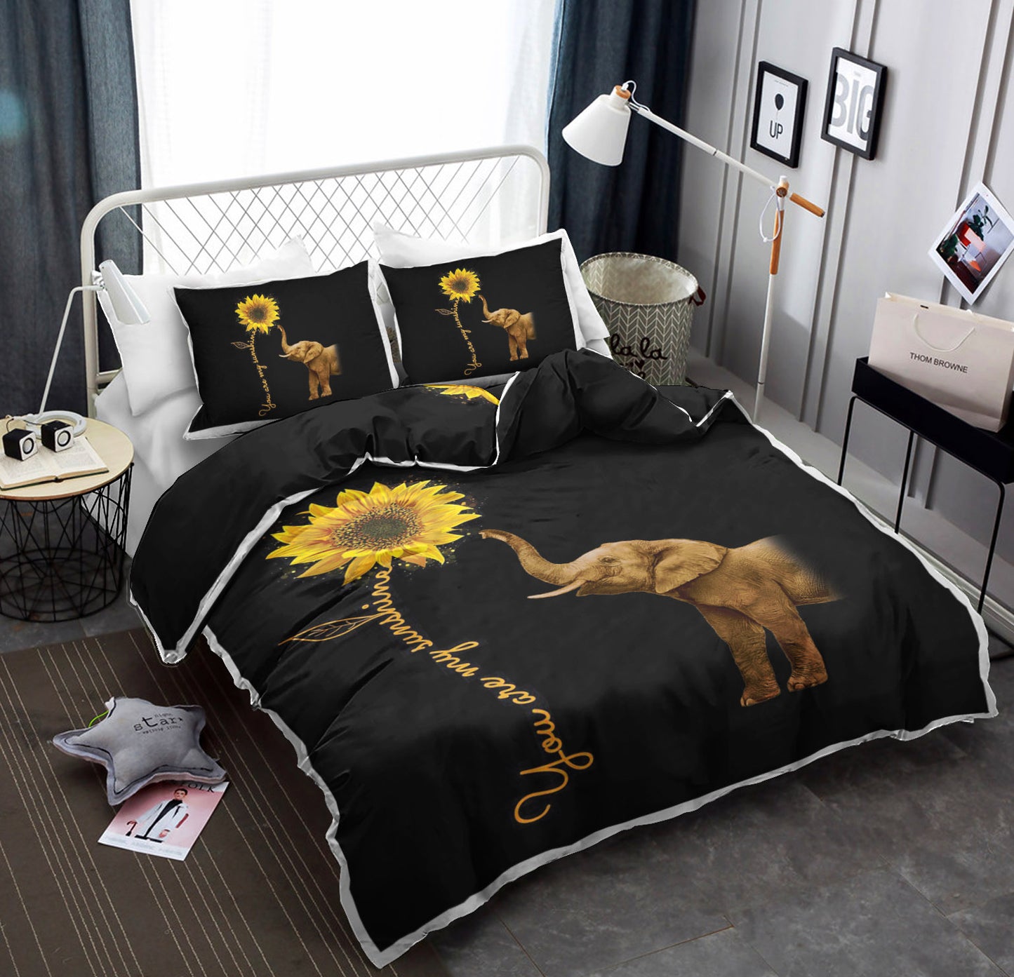 Elephant You Are My Sunshine CLM3010226B Bedding Sets