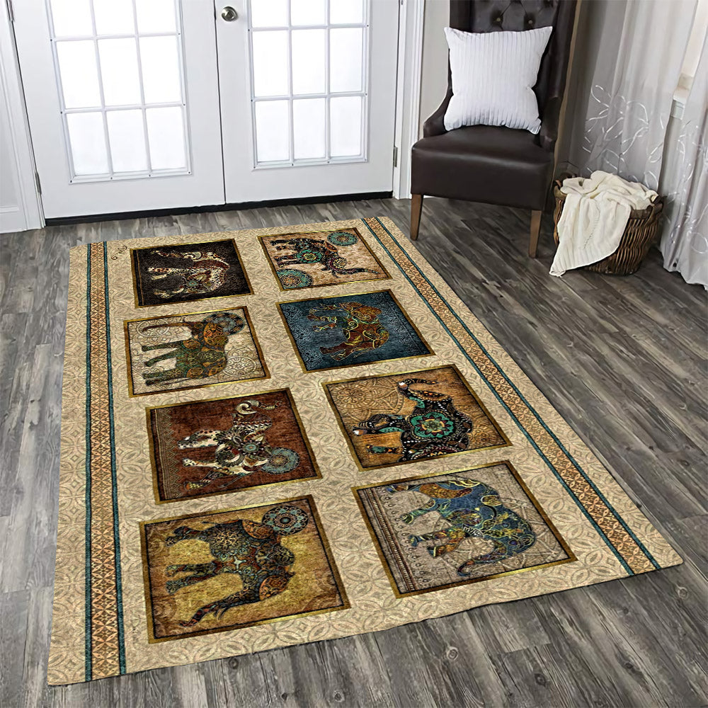 Elephants QN160819M Rug