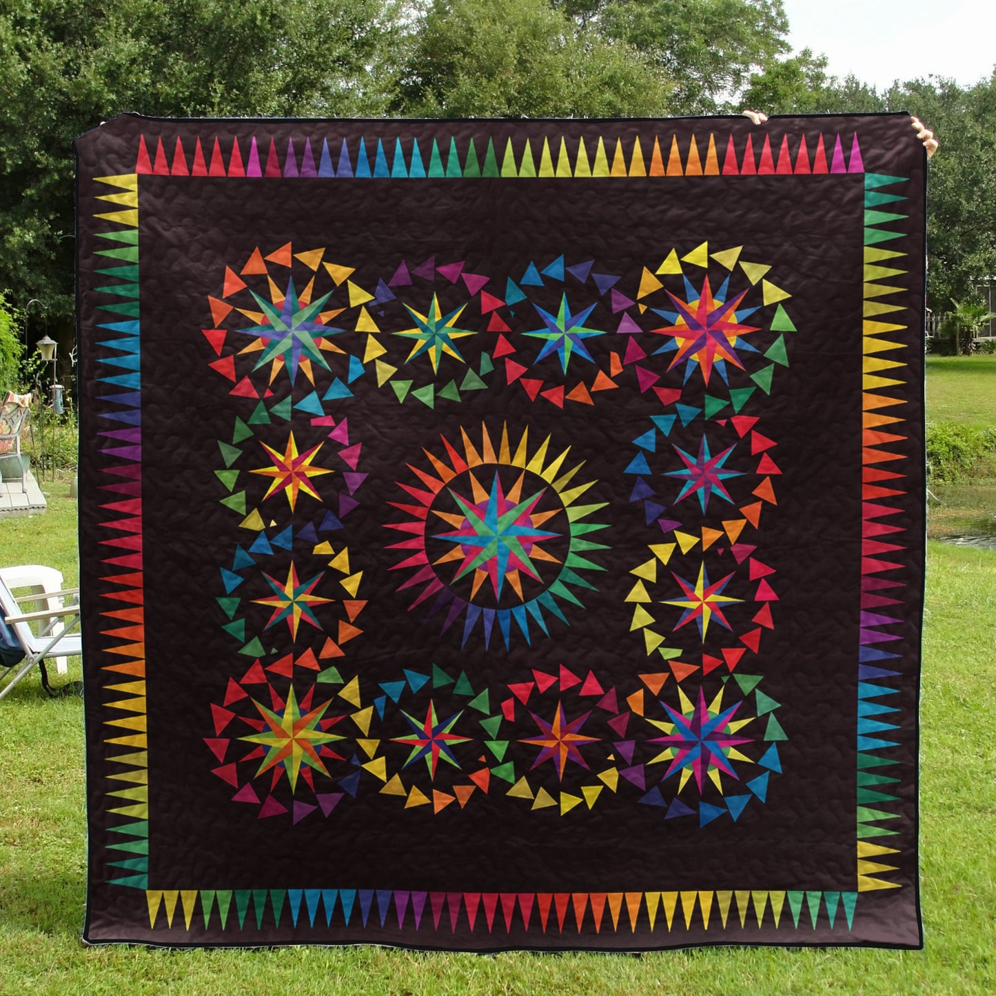 Endless Colorful Quilt Blanket HM110701M