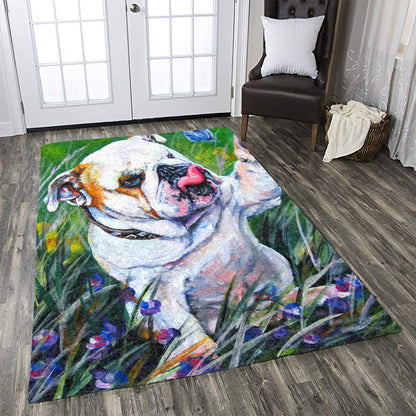 English Bulldog BL0709057R Rug