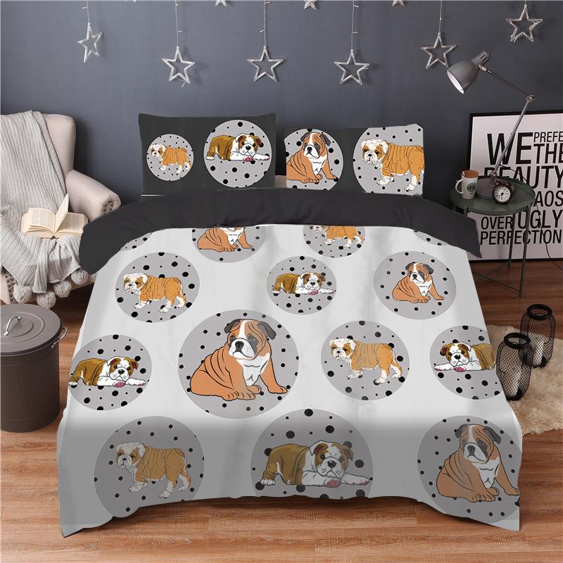 English Bulldog CLM1710141B Bedding Sets