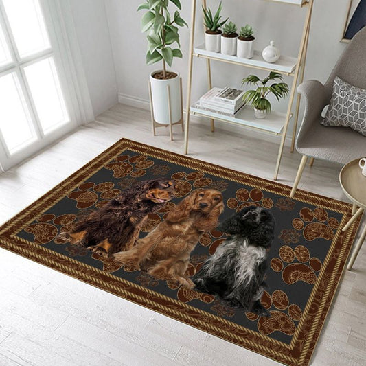 English Cocker Spaniel CLH2611154R Rug