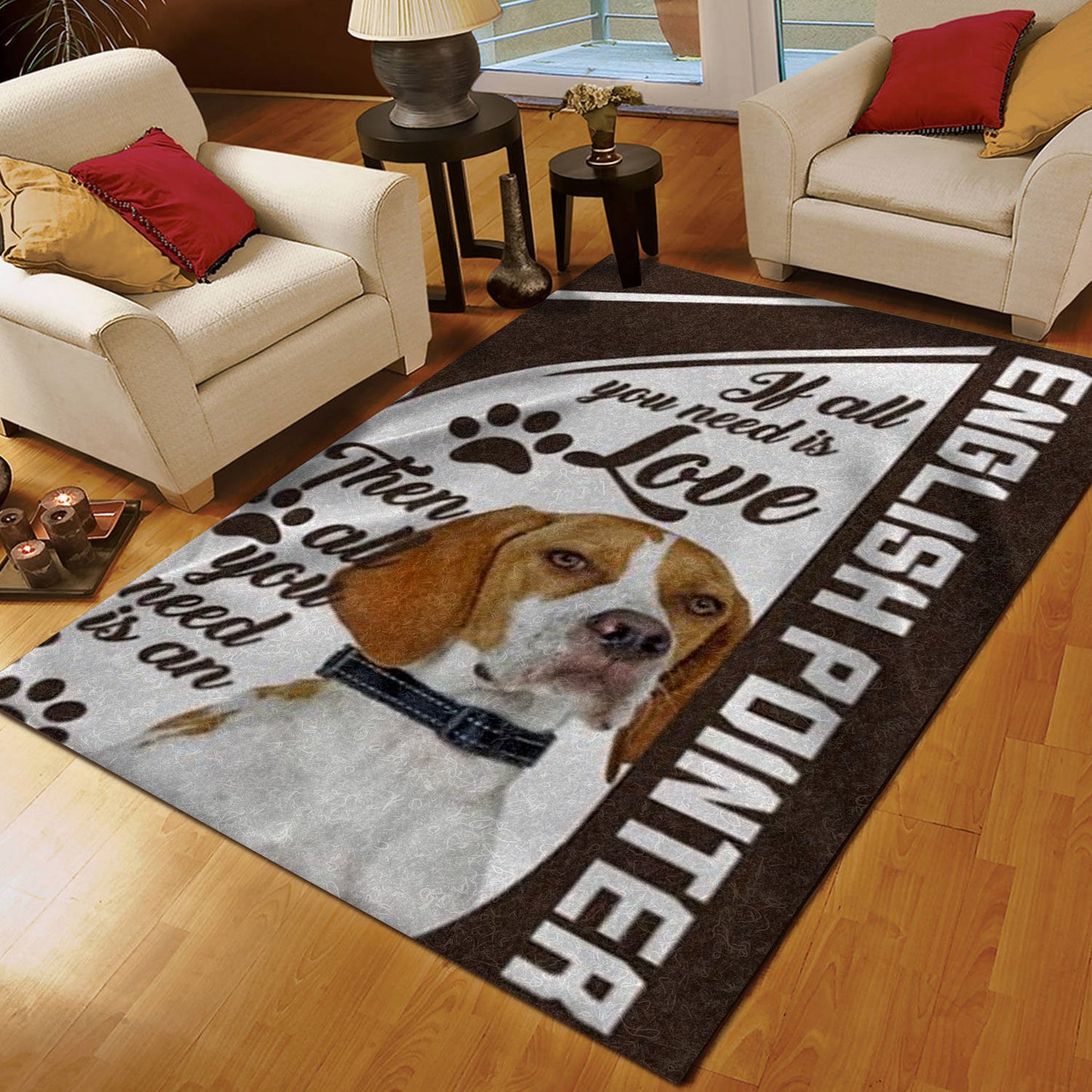English Pointer CL22100236MDR Rug