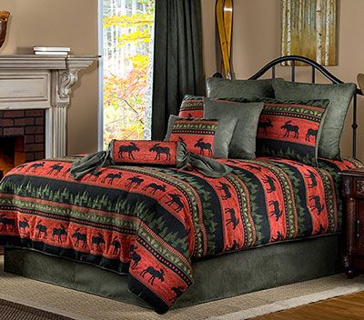 Evergreen Moose CLM0910072B Bedding Sets