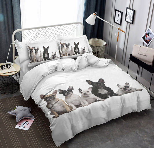 French Bulldog CL100861MD Bedding Sets