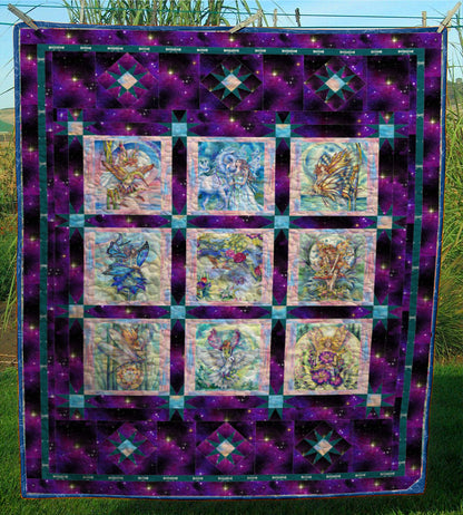 Fairy CL24100104MDQ Quilt Blanket