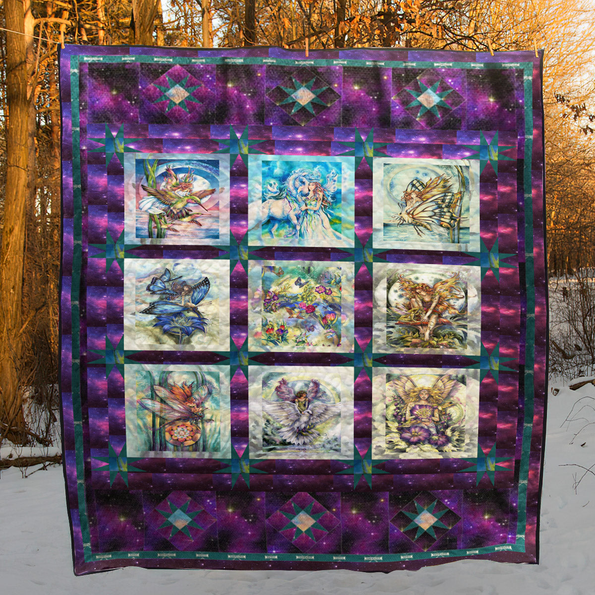 Fairy CL24100104MDQ Quilt Blanket