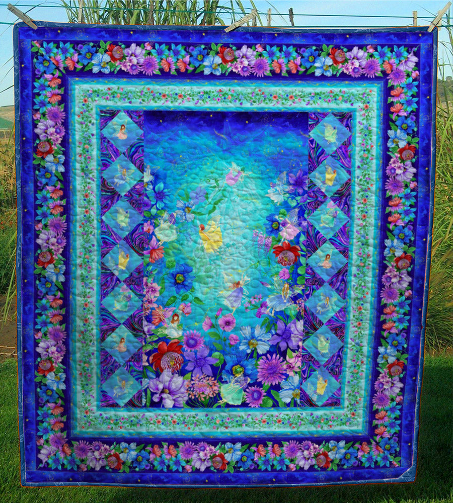 Fairy Fantasy CL24100102MDQ Quilt Blanket