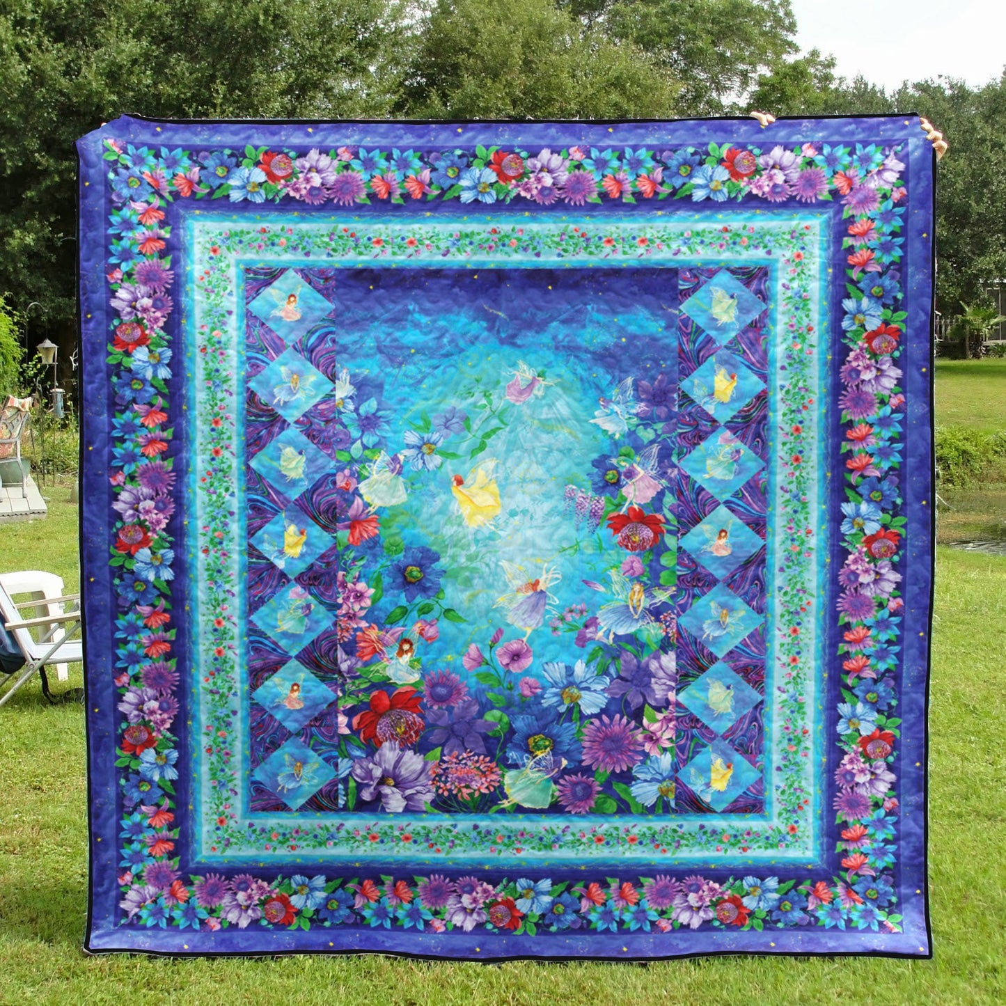 Fairy Fantasy CL24100102MDQ Quilt Blanket